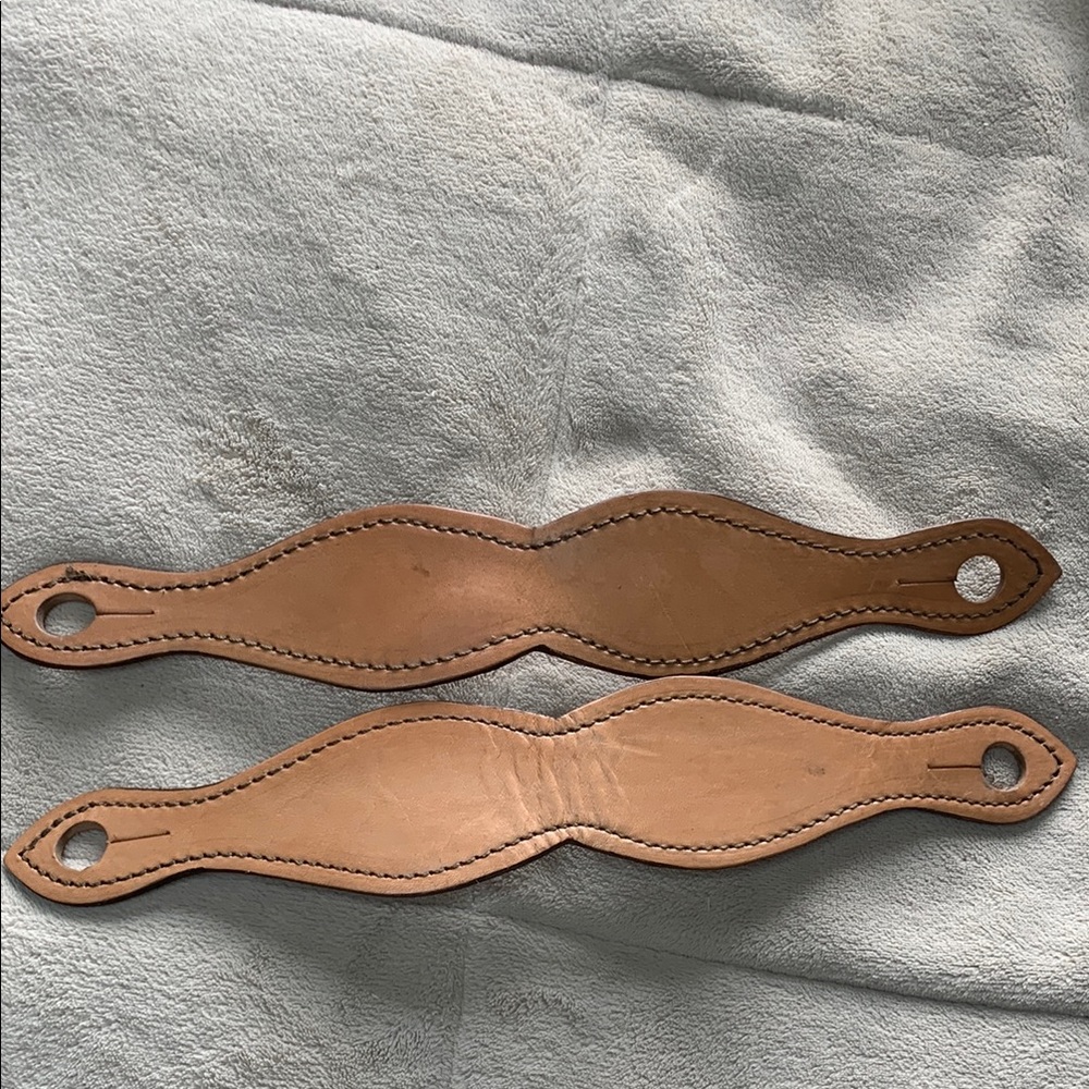 LEATHER Straps for Mecate Reins Equestrian Tack